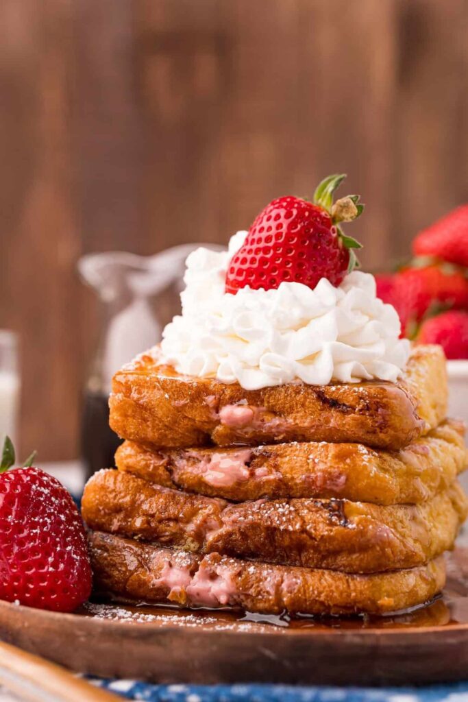 Strawberry Shortcake Baked French Toast Recipe