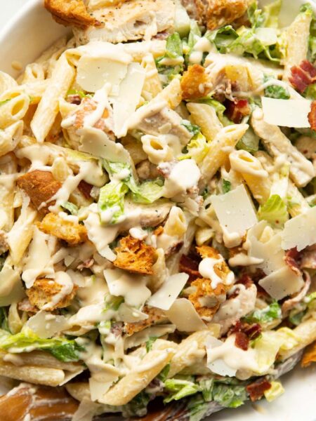 Chicken Caesar Pasta Salad Recipe