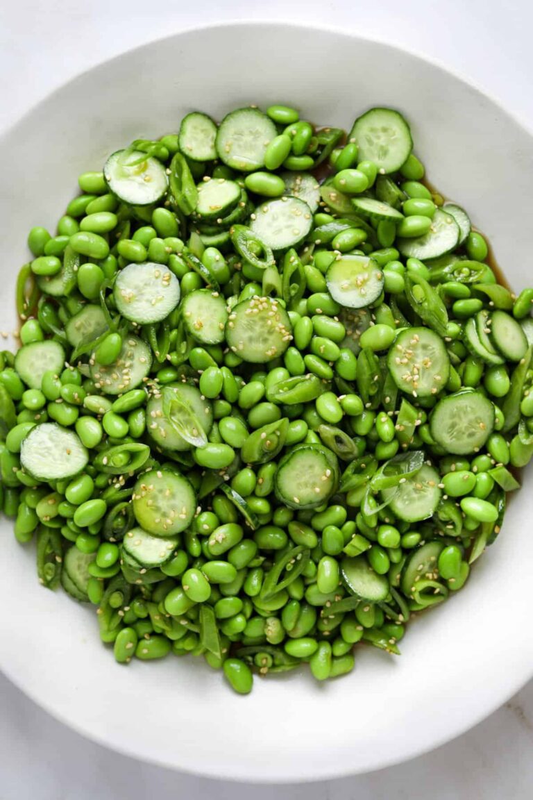 Edamame Salad with Parmesan