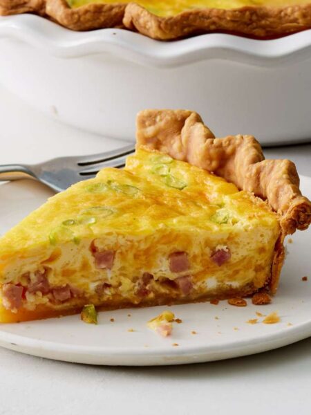 Ham and Cheese Quiche Recipe
