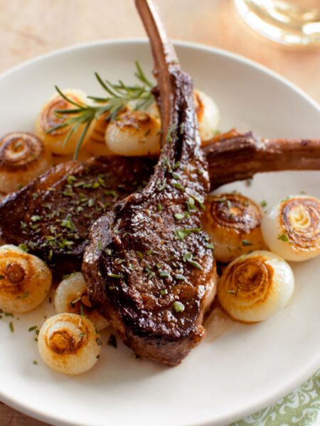 Pan Seared Lamb Chops