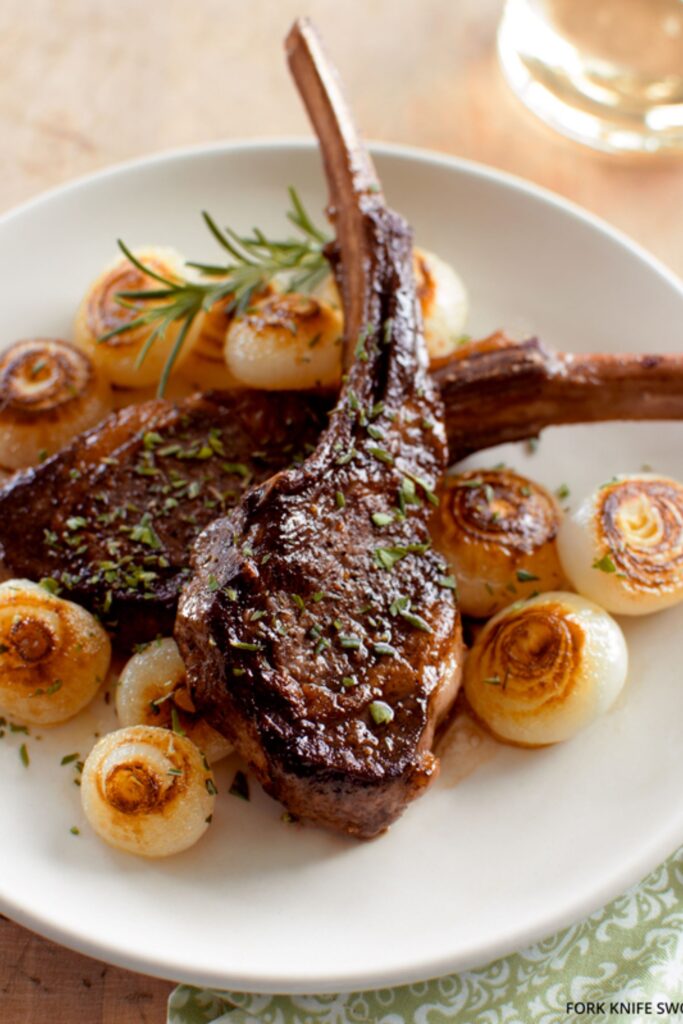 Pan Seared Lamb Chops