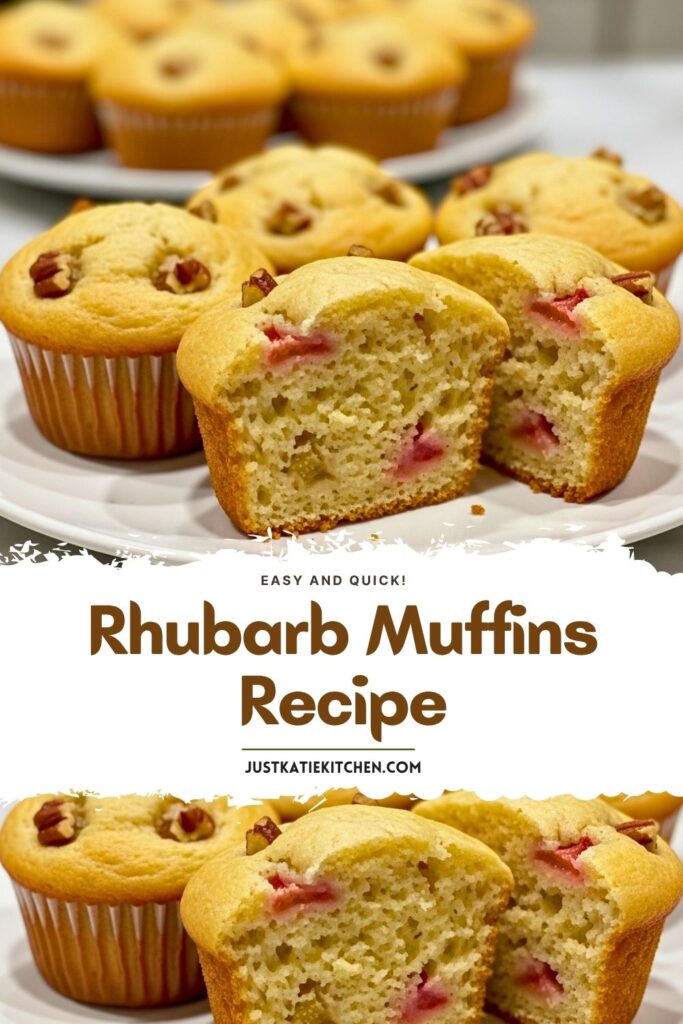 Rhubarb Muffins Recipe