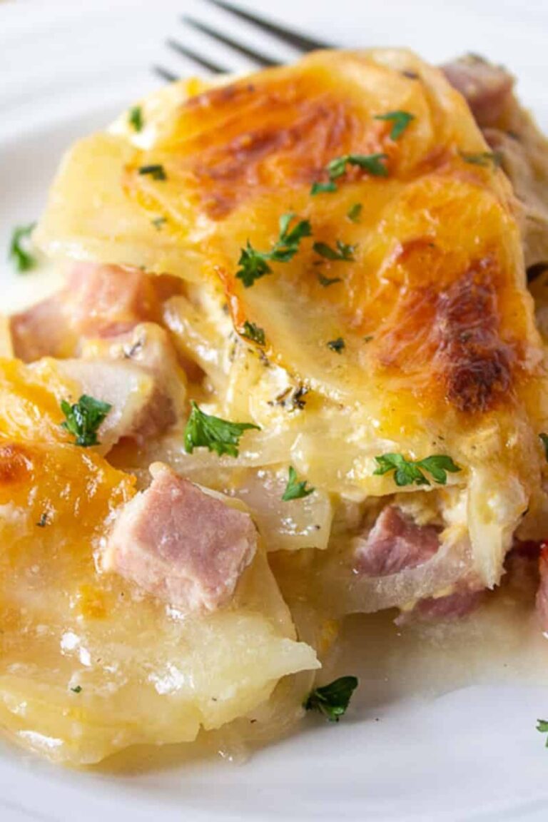 Scalloped Potatoes and Ham Recipe